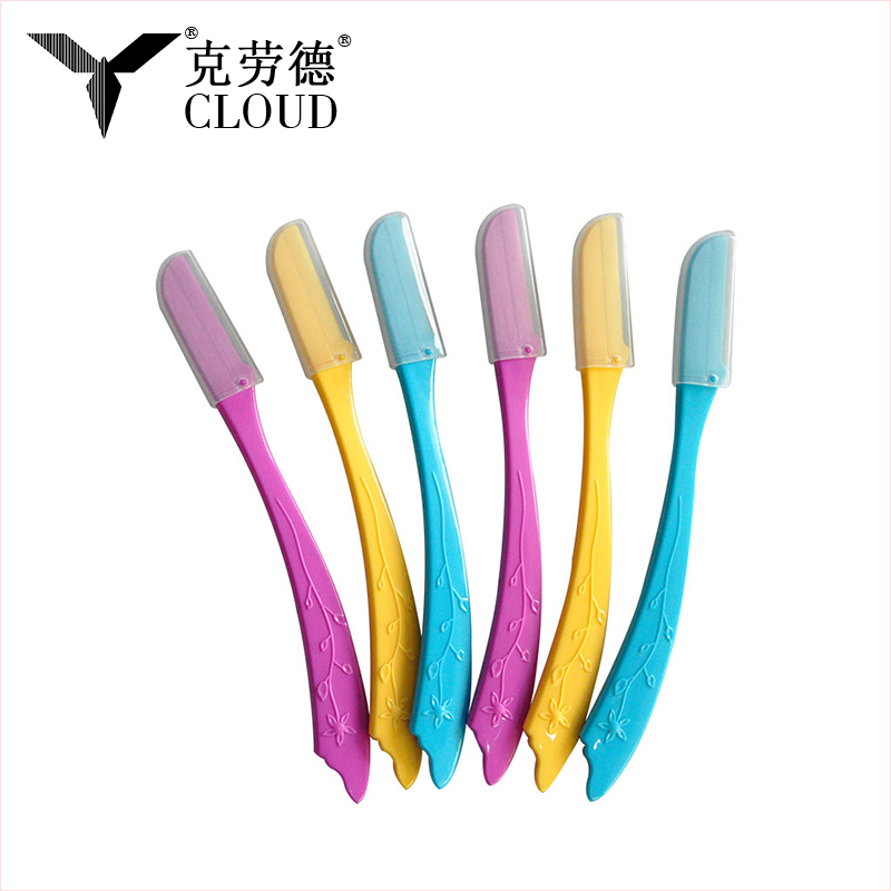 Wegwerp draagbaar wenkbrauwscheerapparaat voor op reis