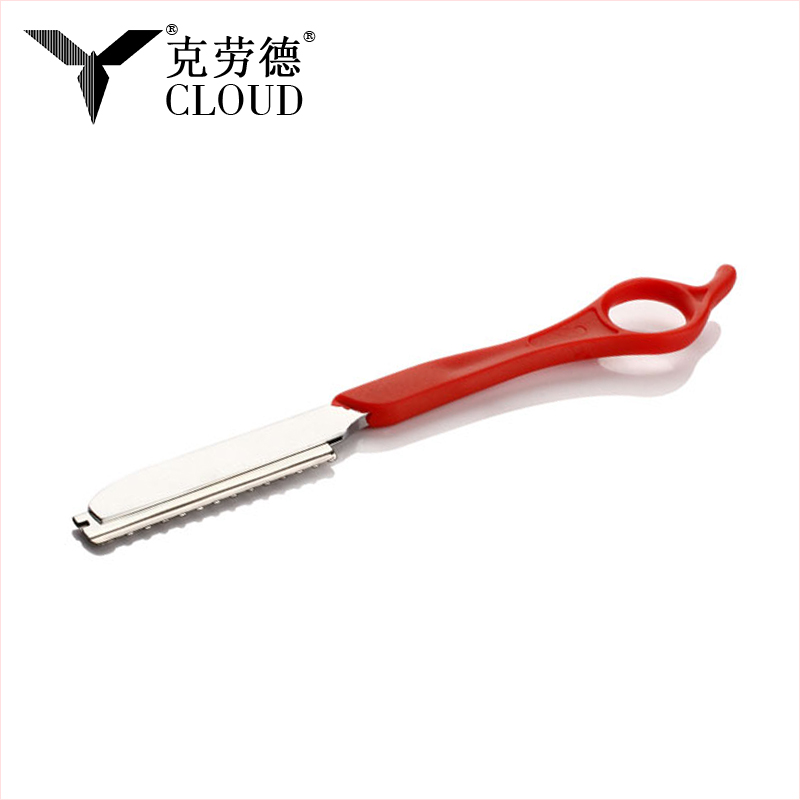 Haarscheermes Roestvrijstalen scheermes (plastic handvat)