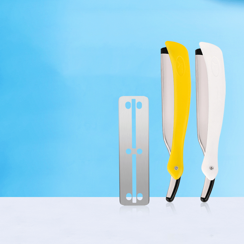 Draagbare opvouwbare baardwenkbrauwen trimmen 77-bladig scheermes