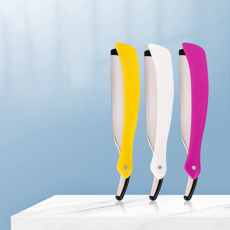 Draagbare opvouwbare baardwenkbrauwen trimmen 77-bladig scheermes