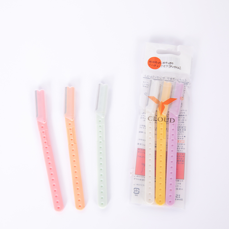 Wenkbrauwtrimmer-scheerapparaat met precisieafdekking