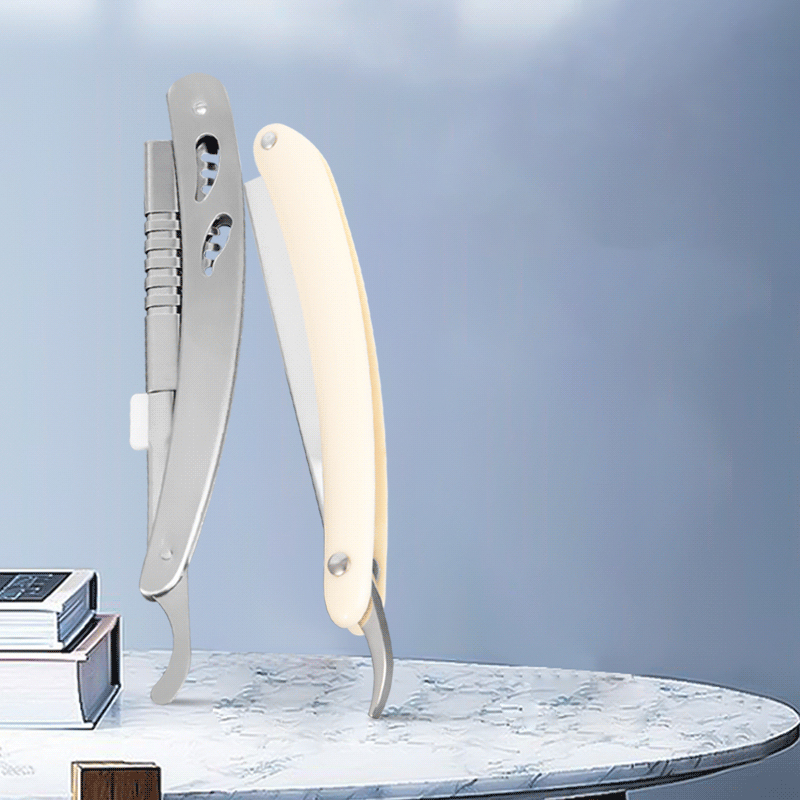 Duurzaam roestvrijstalen gegolfd scheermeshandvat