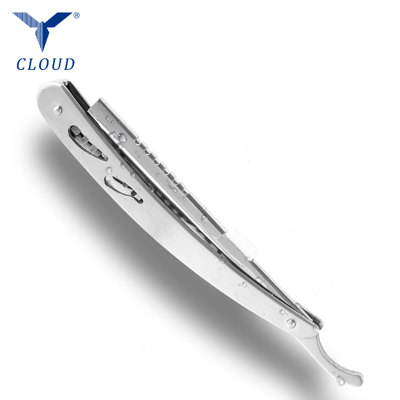 Duurzaam roestvrijstalen gegolfd scheermeshandvat