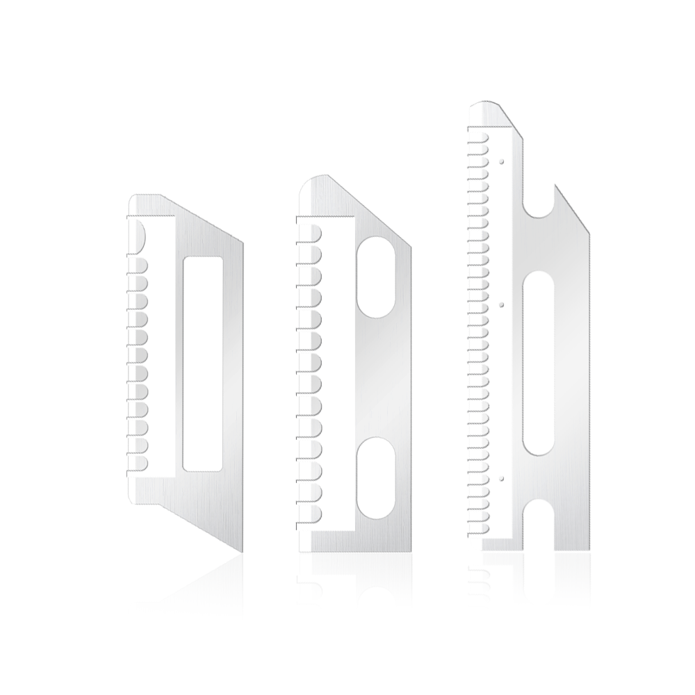 Draagbare ultragladde roestvrijstalen scheermesjes