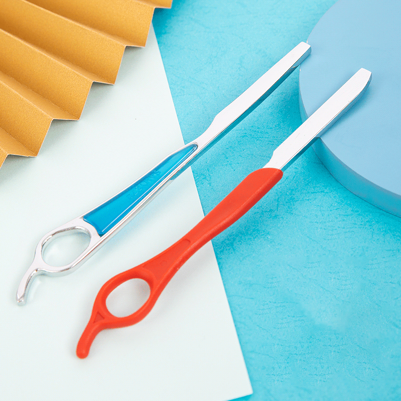 Haarscheermes Roestvrijstalen scheermes (plastic handvat)