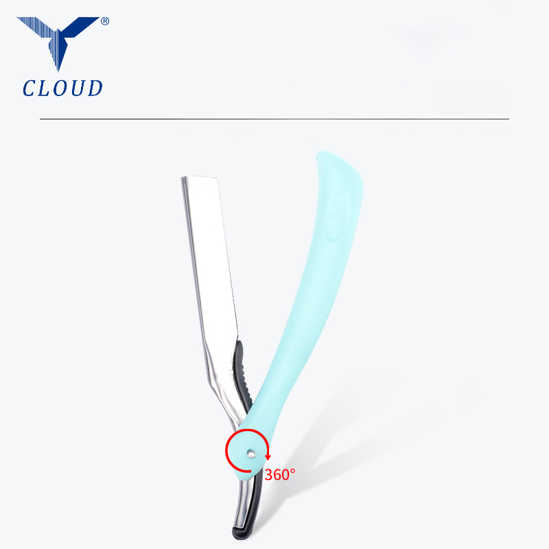 Comfortabele handgreep roestvrijstalen haarvormer 77-bladige scheermesset