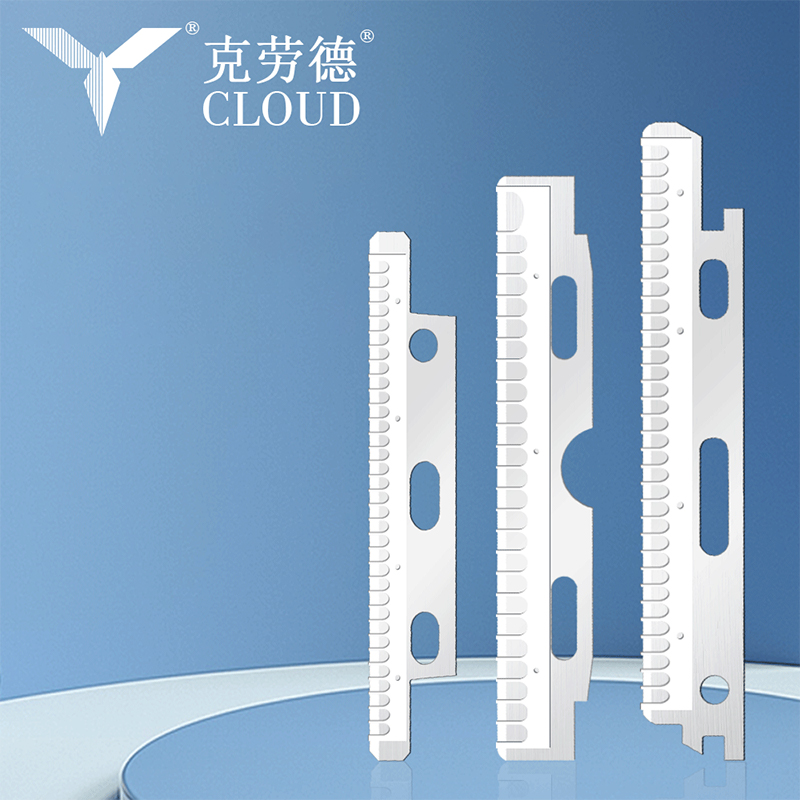 Nano-gecoate roestvrijstalen scheermesjes voor gezicht en wenkbrauwen