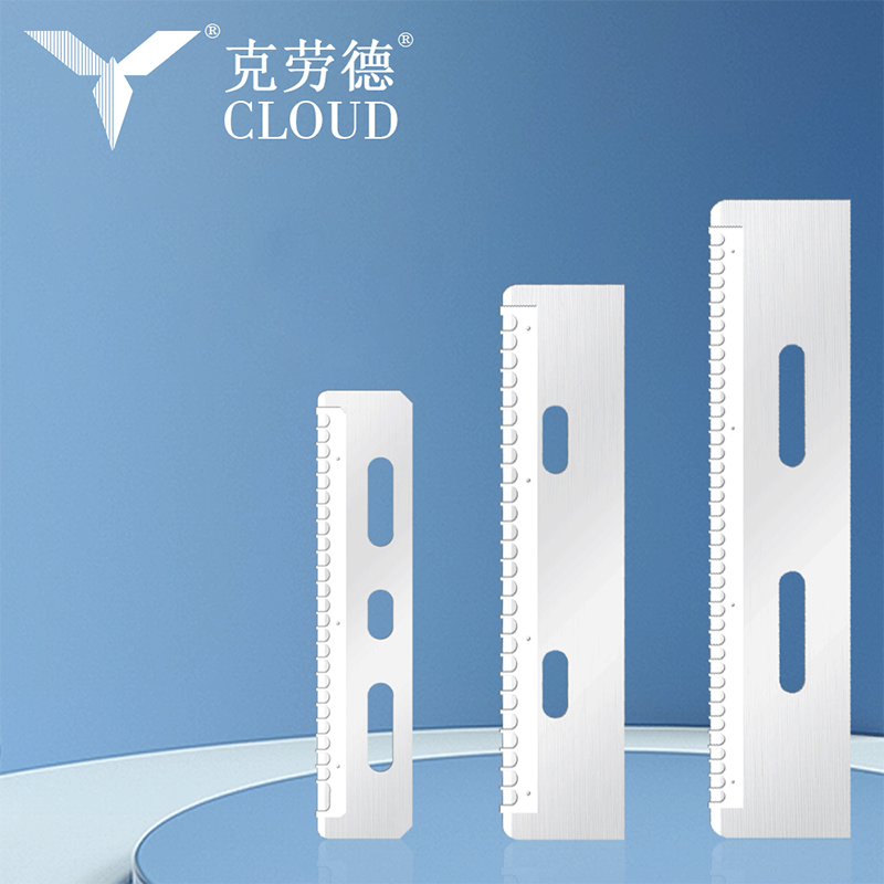 Duurzaam herbruikbaar roestvrijstalen wenkbrauwsnijmes